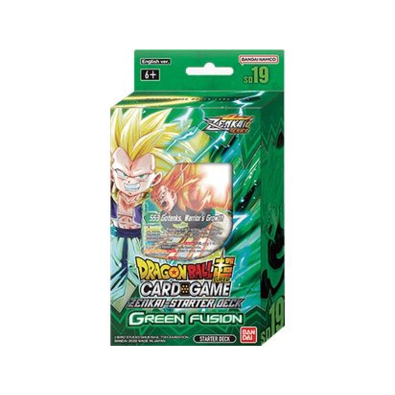 Bandai - Dragon Ball Super - Zenkai Series 1 - Green Fusion - Starter Deck