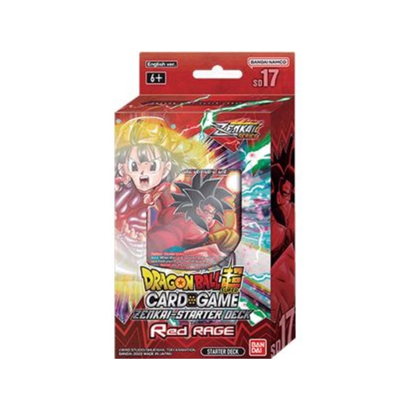 Bandai - Dragon Ball Super - Zenkai Series 1 - Red Rage - Starter Deck