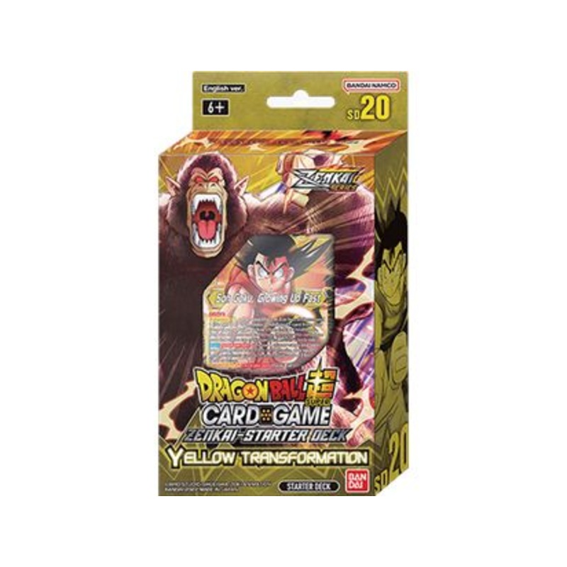Bandai - Dragon Ball Super - Zenkai Series 1 - Yellow Transformation - Starter Deck