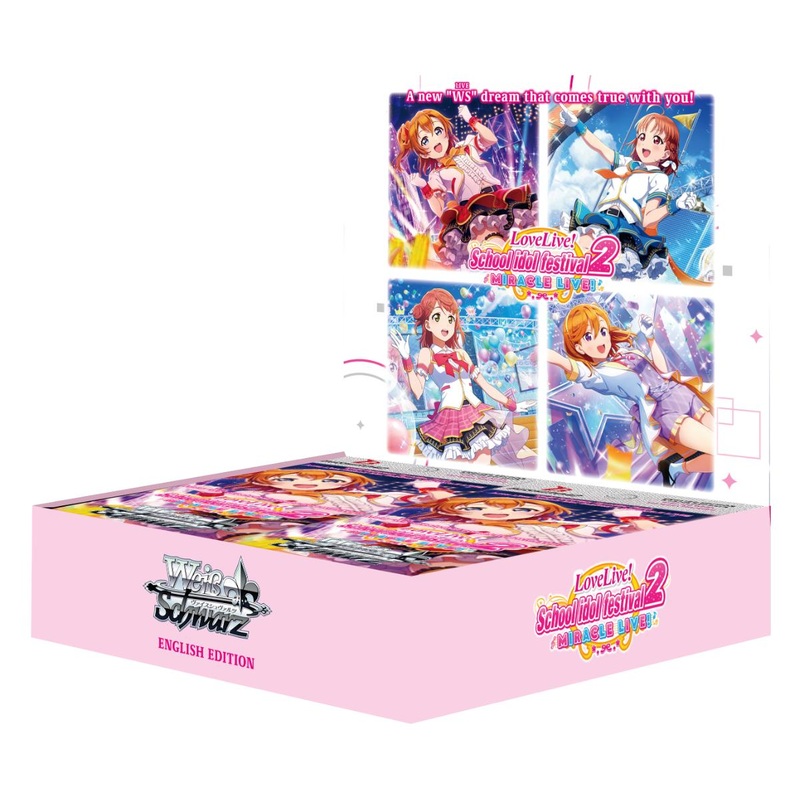 Bushiroad - Weiss Schwarz - Love Live! - School Idol Festival - Miracle Live - Booster Box