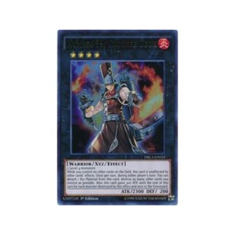 Konami - Yu-Gi-Oh! - Number 59: Crooked Cook - Ultra Rare 1st Edition - DRL3-EN025
