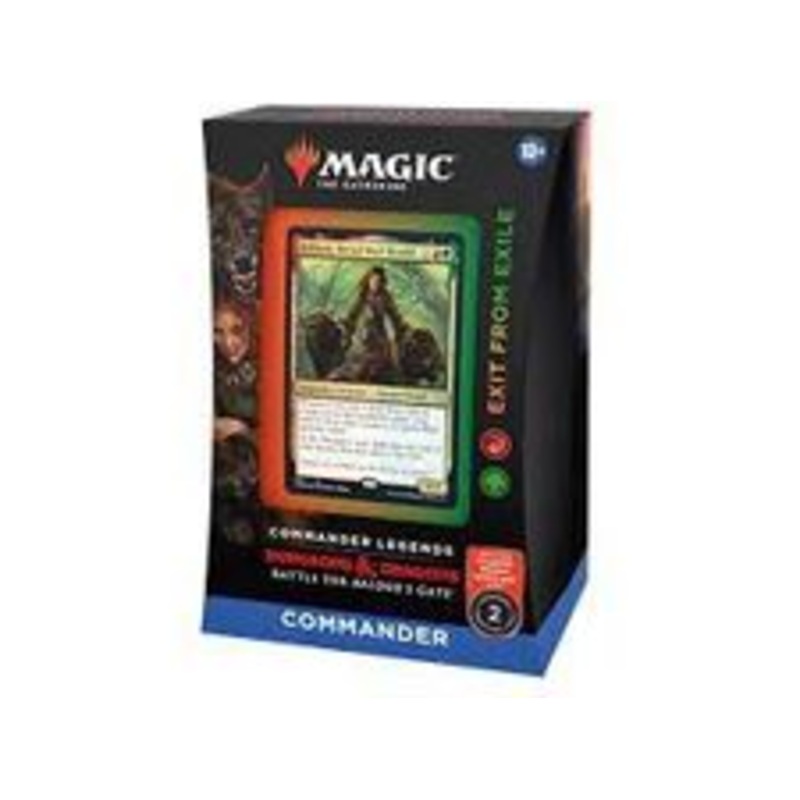 Magic the Gathering - Commander Legends - Dungeons and Dragons - Battle for Baldurs Gate - Commander Deck - Exit from Exile