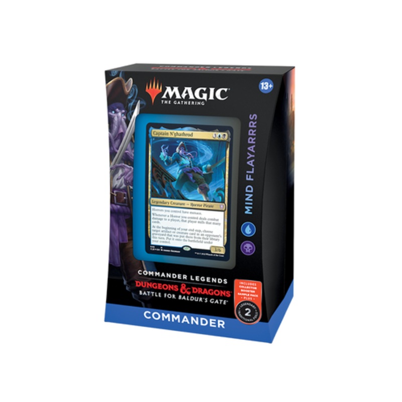 Magic the Gathering - Commander Legends - Dungeons and Dragons - Battle for Baldurs Gate - Commander Deck - Mind Flayarrrs