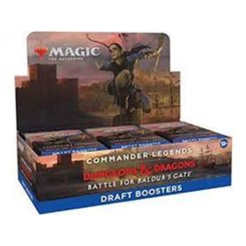 Magic the Gathering - Commander Legends - Dungeons and Dragons - Battle for Baldurs Gate - Draft Booster Box