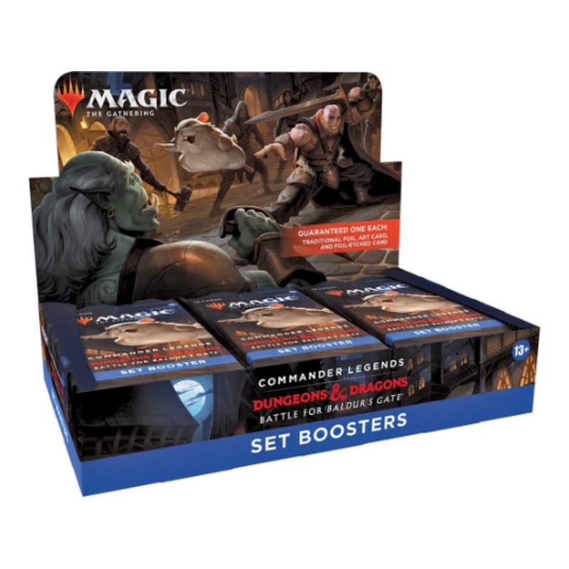 Magic the Gathering - Commander Legends - Dungeons and Dragons - Battle for Baldurs Gate - Set Booster Box