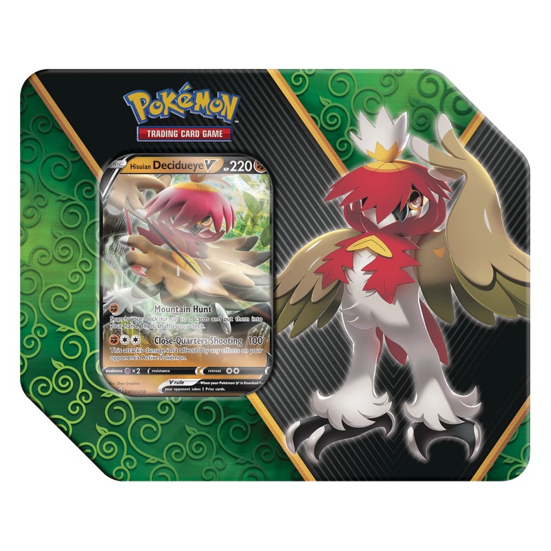 Pokemon - Divergent Powers Tin - Hisuian Decidueye V
