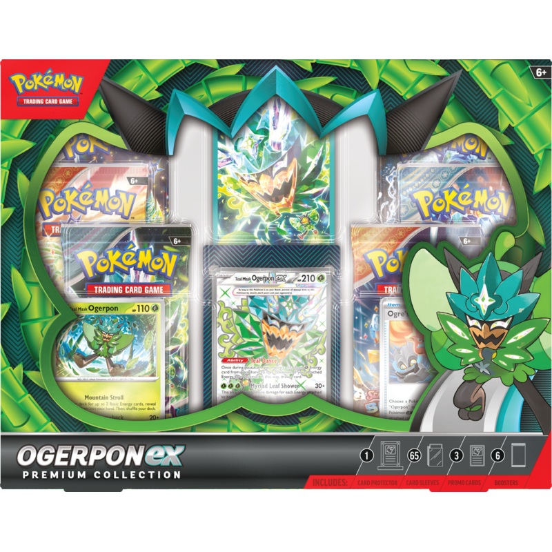Pokemon - Scarlet and Violet - Ogerpon EX - Premium Collection Box