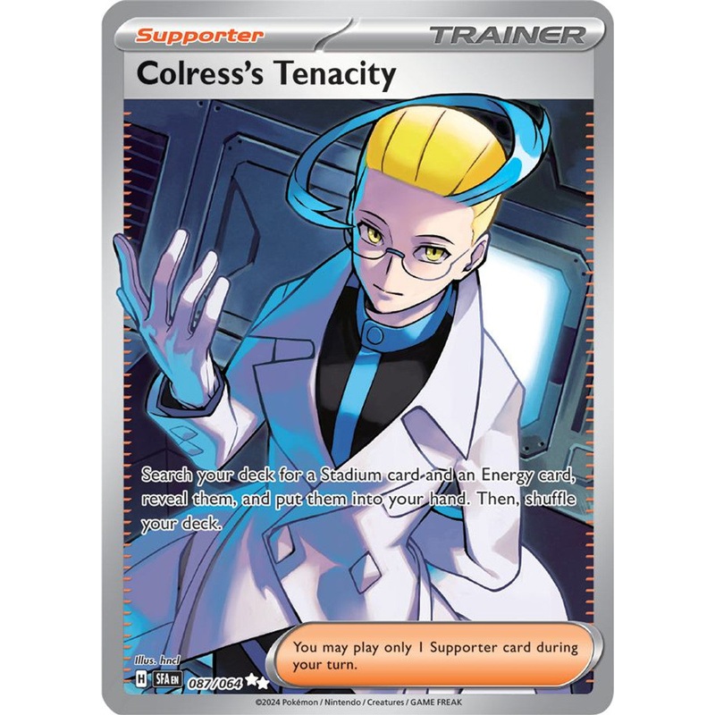 Pokemon - Single - Colress's Tenacity - 087/064 - Ultra Rare - PKS0028