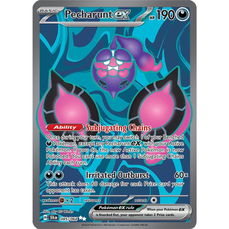 Pokemon - Single - Pecharunt ex - 085/064 - Ultra Rare - PKS0023