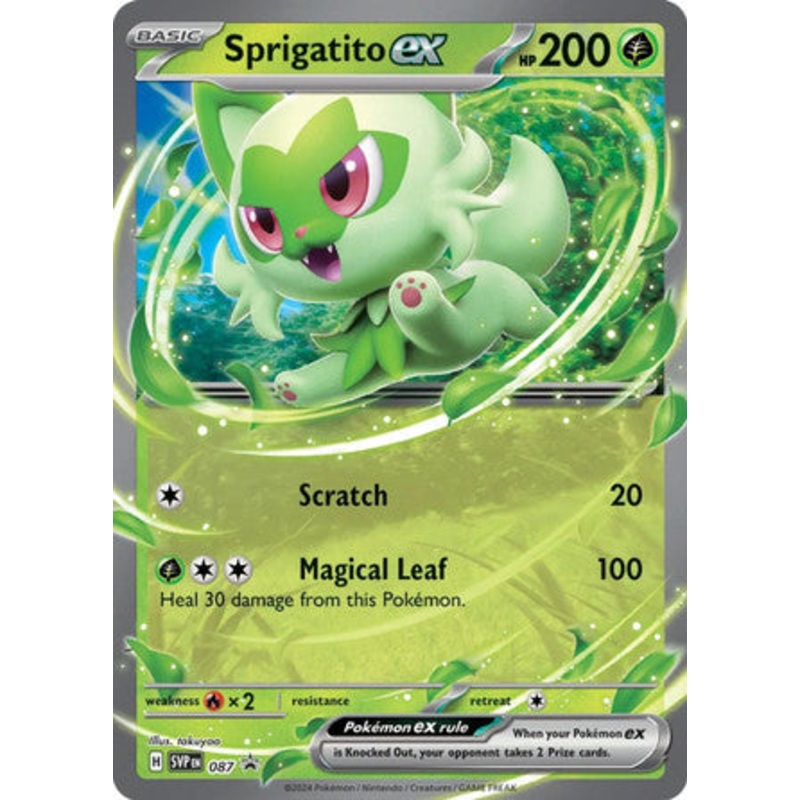 Pokemon - Single - Sprigatito ex - SVPEN087 - Promo - PKS0030