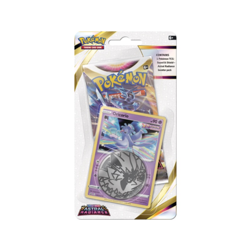Pokemon - Sword and Shield - Astral Radiance - Checklane Blister Pack - Oricorio