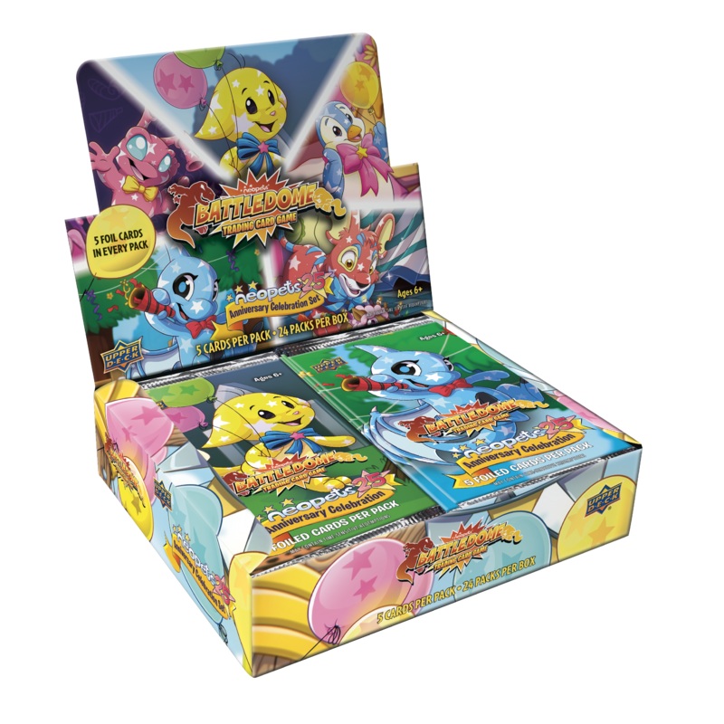 Upper Deck - Neopets Battledome - 25th Anniversary - Booster Box - CANADIAN ORDERS ONLY PLEASE