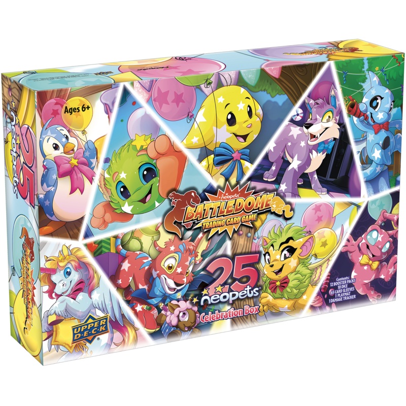 Upper Deck - Neopets Battledome - 25th Anniversary - Celebration Box - CANADIAN ORDERS ONLY PLEASE