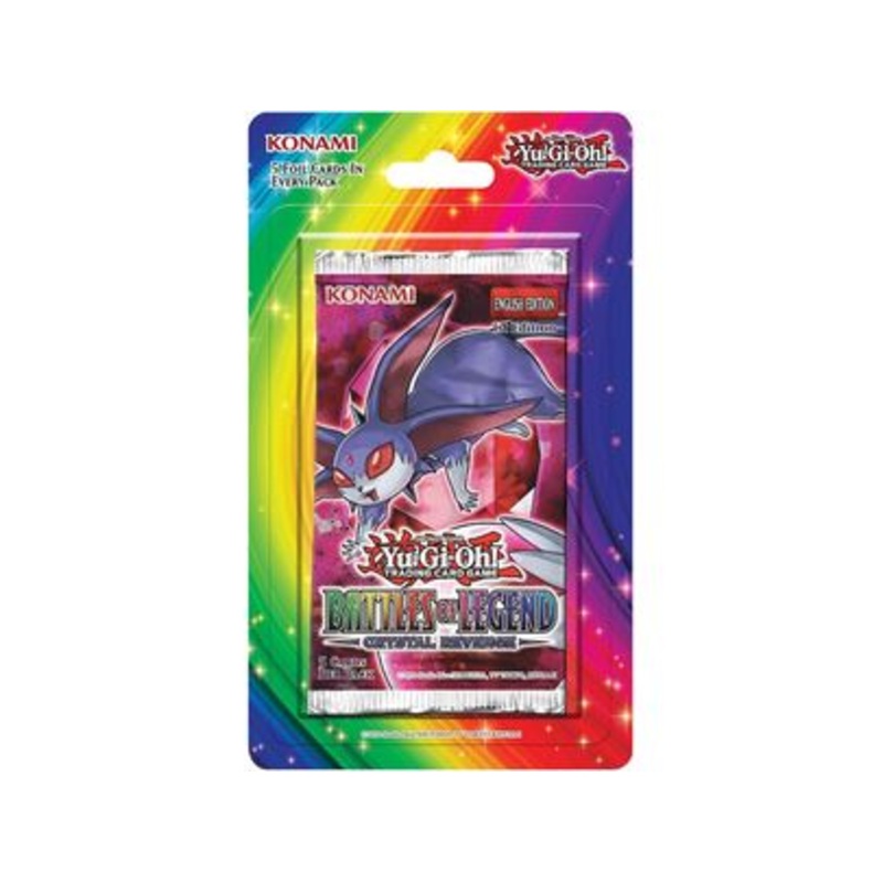 Konami - Yu-Gi-Oh! - Battles of Legend - Crystal Revenge - Blister Pack