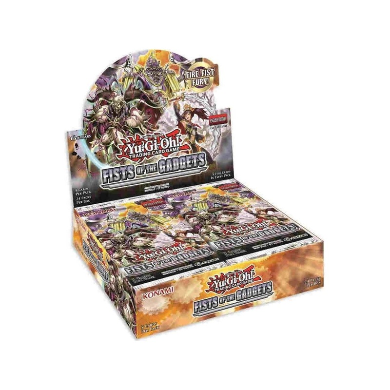 Konami - Yu-Gi-Oh! - Fists of the Gagets - 1st Edition - Booster Box