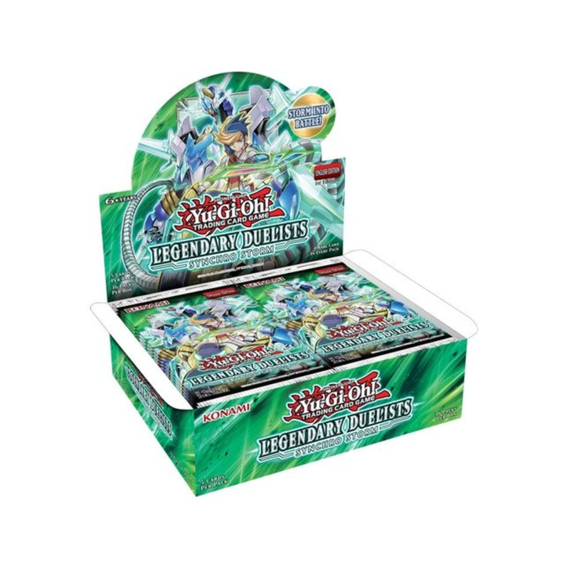 Konami - Yu-Gi-Oh! - Legendary Duelists - Synchro Storm - 1st Edition - Booster Box