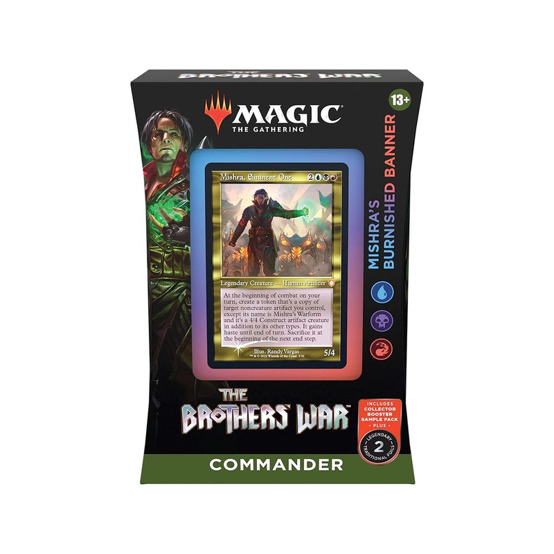 Magic the Gathering - Brothers War - Commander Deck - Mishra's Burnished Banner