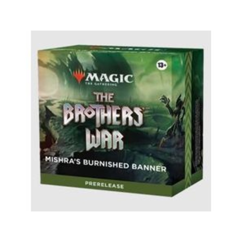 Magic the Gathering - Brothers War - Prerelease Kit - Mishra's Burnished Banner