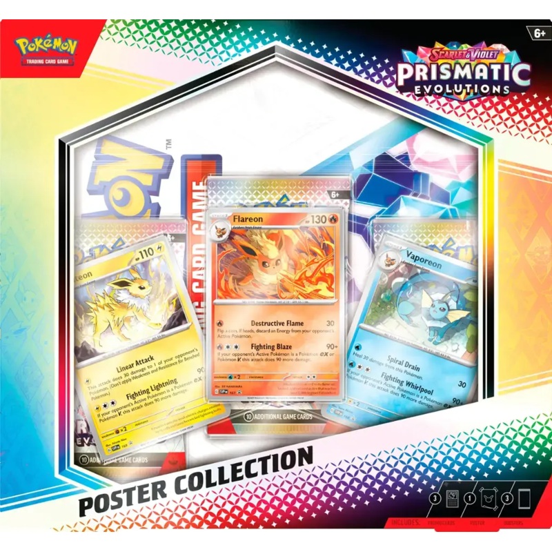 Pokemon - Scarlet and Violet - Prismatic Evolutions - Poster Collection