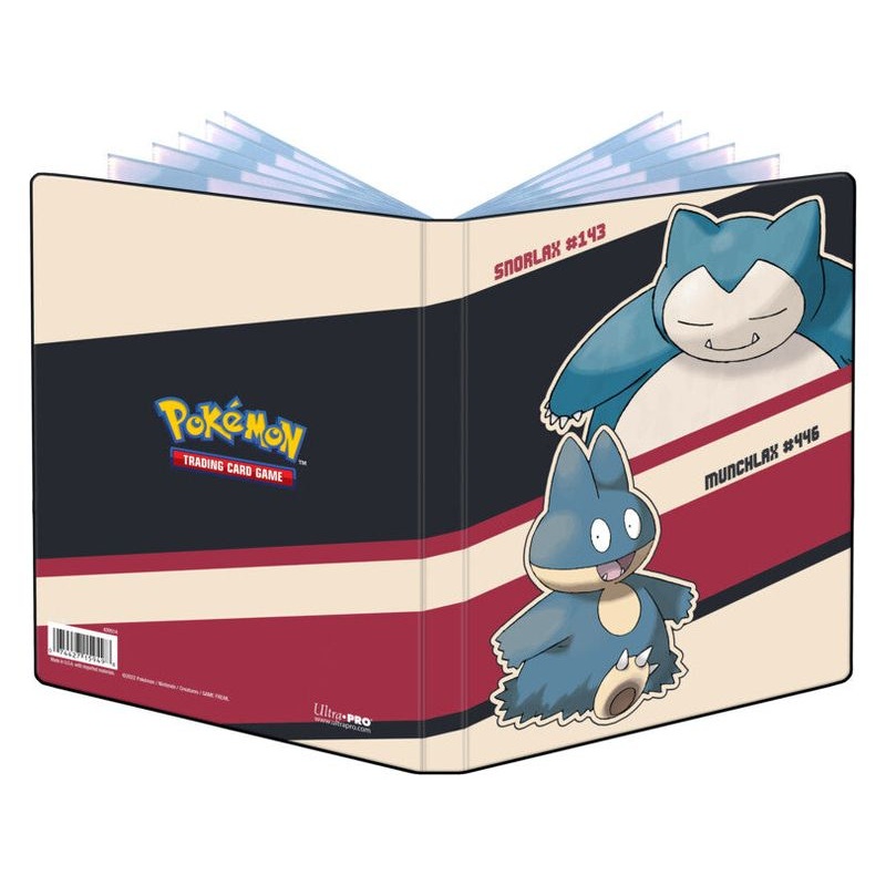 Pokemon - Snorlax and Munchlax - 4 Pocket Portfolio Binder