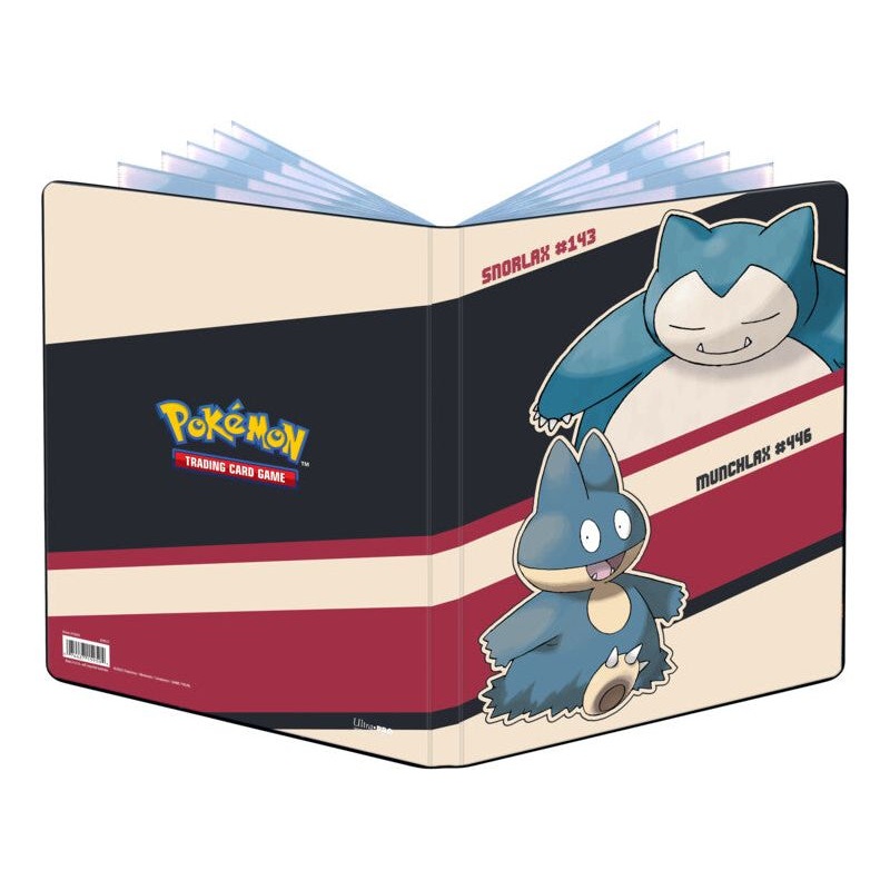 Pokemon - Snorlax and Munchlax - 9 Pocket Portfolio Binder