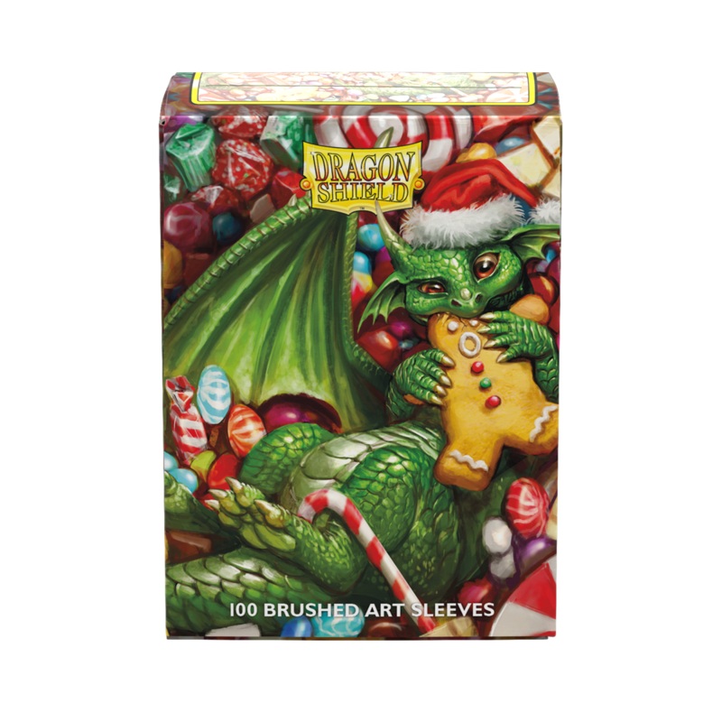Arcane Tinmen - Dragon Shield Art Sleeves - Standard Size - Brushed Art - Christmas 2024 - Package of 100