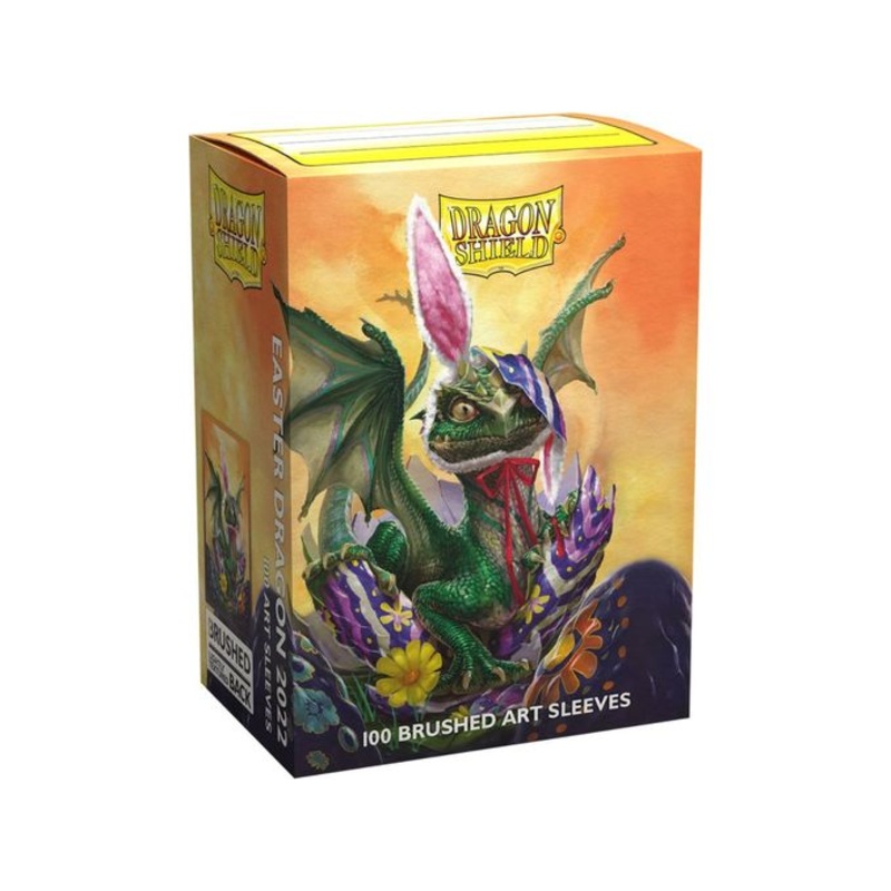 Arcane Tinmen - Dragon Shield Art Sleeves -Standard Size - Brushed Art - Easter Dragon 2022 - Package of 100