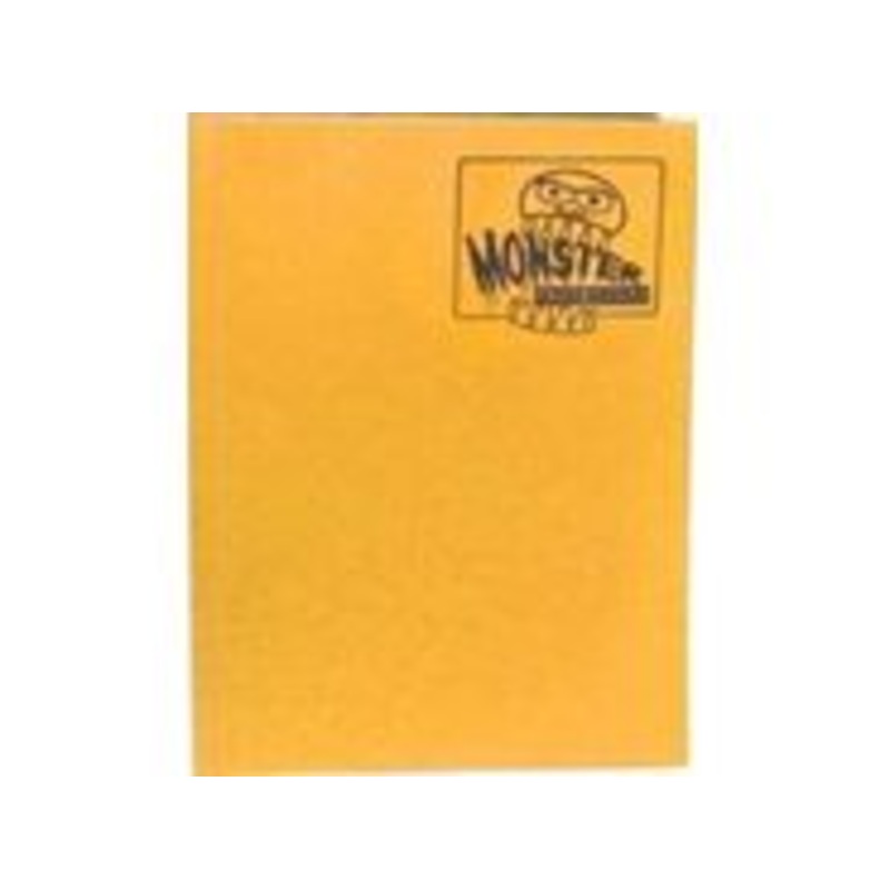 BCW - Monster - 4 Pocket Binder - Sunflower Orange