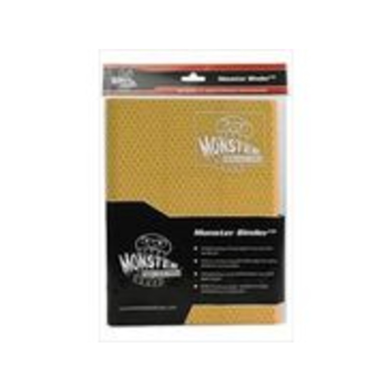 BCW - Monster - 9 Pocket Binder - Holofoil Gold