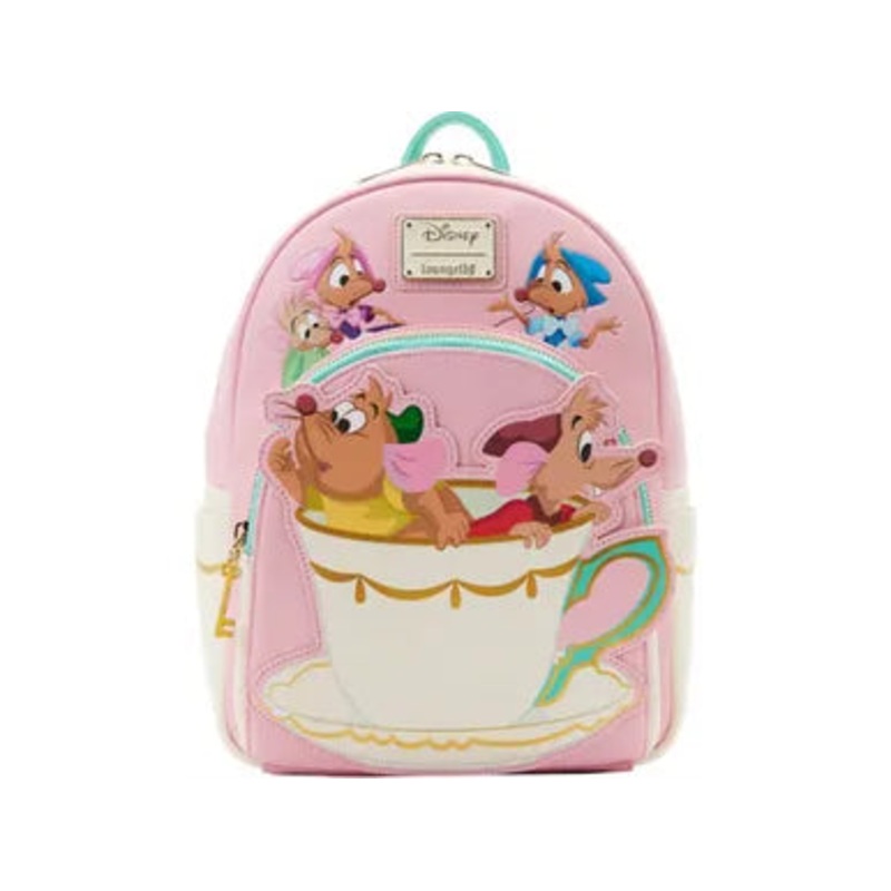 Loungefly - Disney - Cinderella - Gus and Jaq Teacup - Backpack