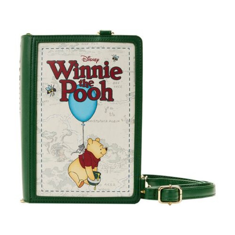 Loungefly - Winnie the Pooh - Classic Book Cover Convertible - Crossbody Bag