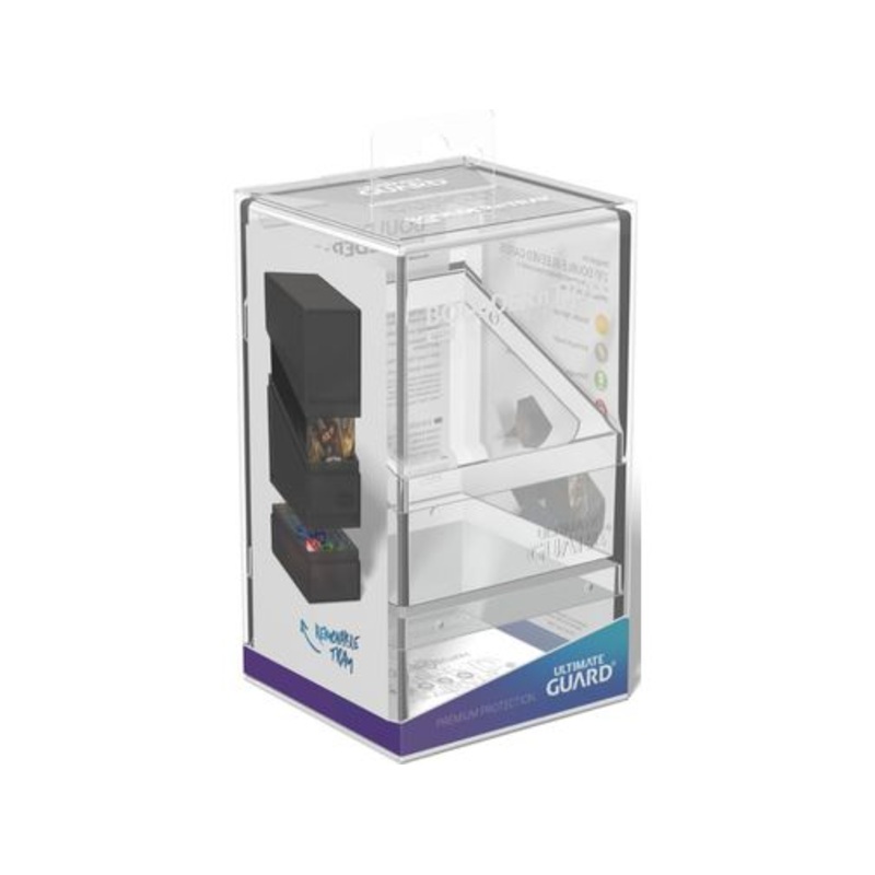 Ultimate Guard - Boulder N Tray Case - Clear - 100