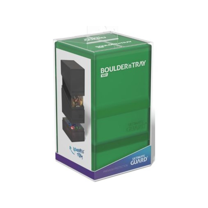 Ultimate Guard - Boulder N Tray Case - Emerald - 100
