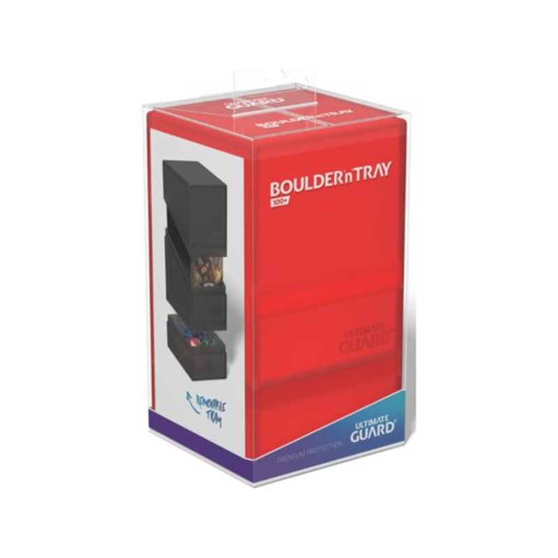 Ultimate Guard - Boulder N Tray Case - Ruby - 100