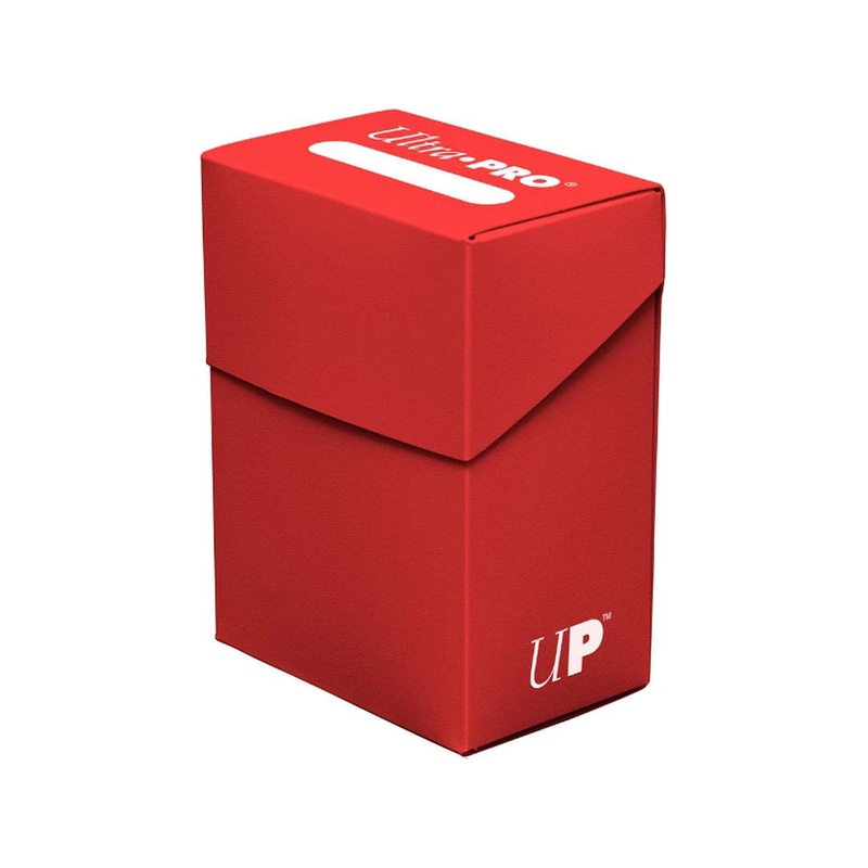 Ultra Pro - Deck Box with 50ct Sleeves - Red