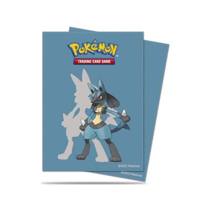 Ultra Pro - Deck Protector Standard Trading Card Sleeves - Pokemon - Lucario