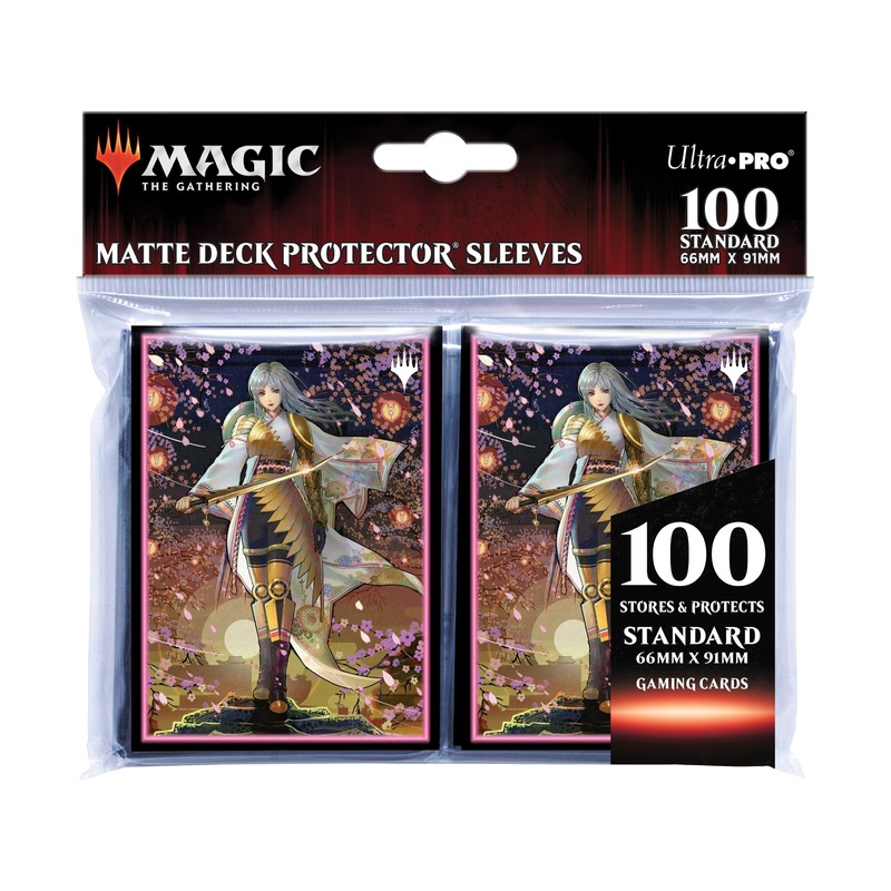 Ultra Pro - Magic the Gathering - Deck Protectors - Standard Size - 100 Count - Kamigawa Neon Dynasty