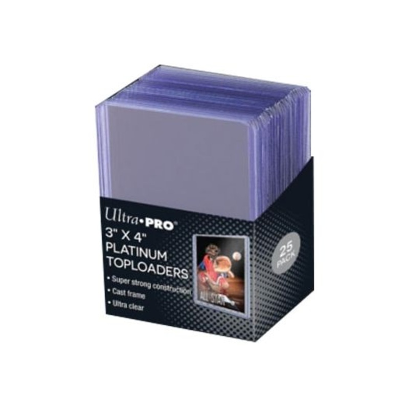 Ultra Pro - Top Loaders - 3x4 Platinum Pack