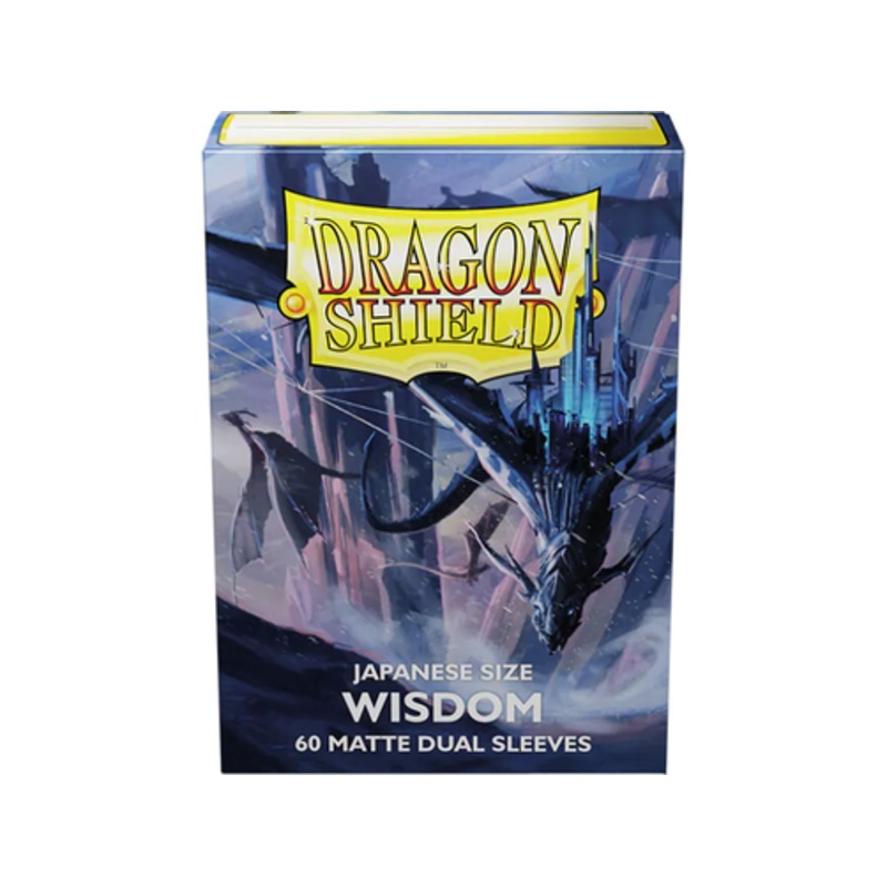 Arcane Tinmen - Dragon Shield Dual Sleeves - Japanese Size - Matte - Wisdom - Package of 60
