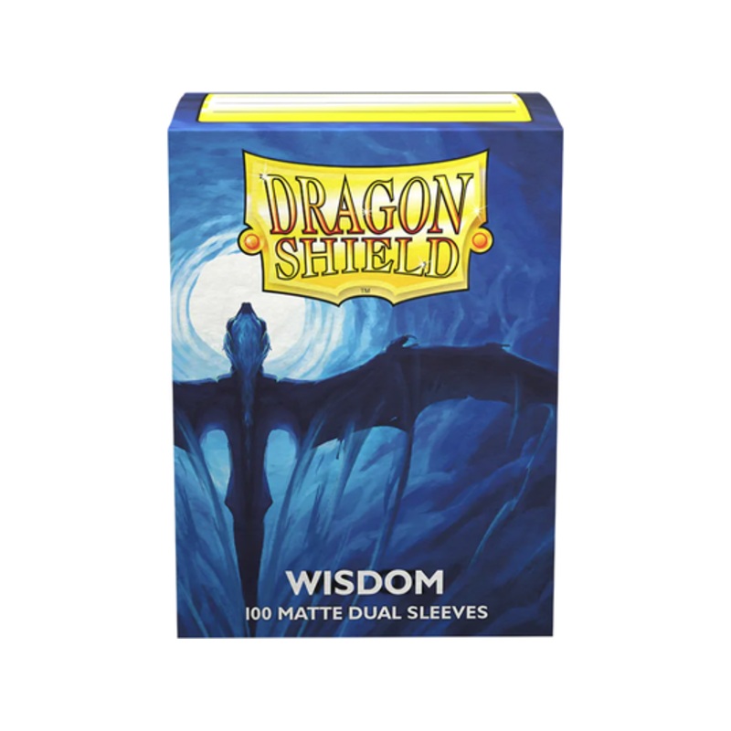 Arcane Tinmen - Dragon Shield Dual Sleeves - Standard Size - Matte - Wisdom - Package of 100