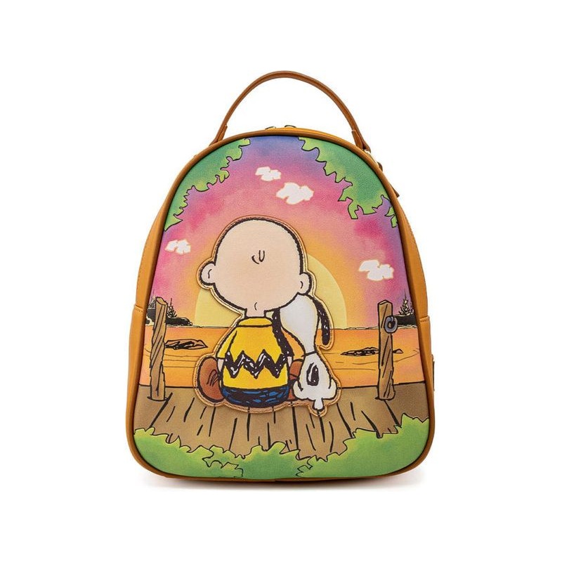 Loungefly - Peanuts - Charlie Brown and Snoopy Sunset  - Backpack