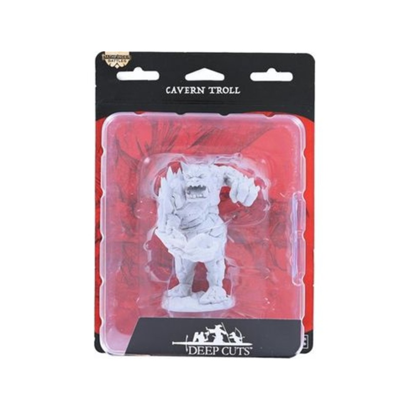 Paizo - Pathfinder - Unpainted Miniatures - Deep Cuts - Cavern Troll - 90499