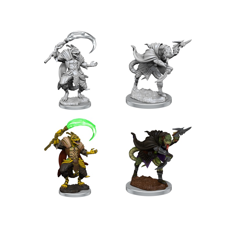 Paizo - Pathfinder - Unpainted Miniatures - Deep Cuts - Serpentfolk - 90500