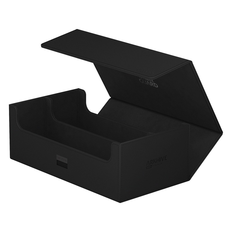 Ultimate Guard - Arkhive - Monocolor Black Xenoskin - 800+