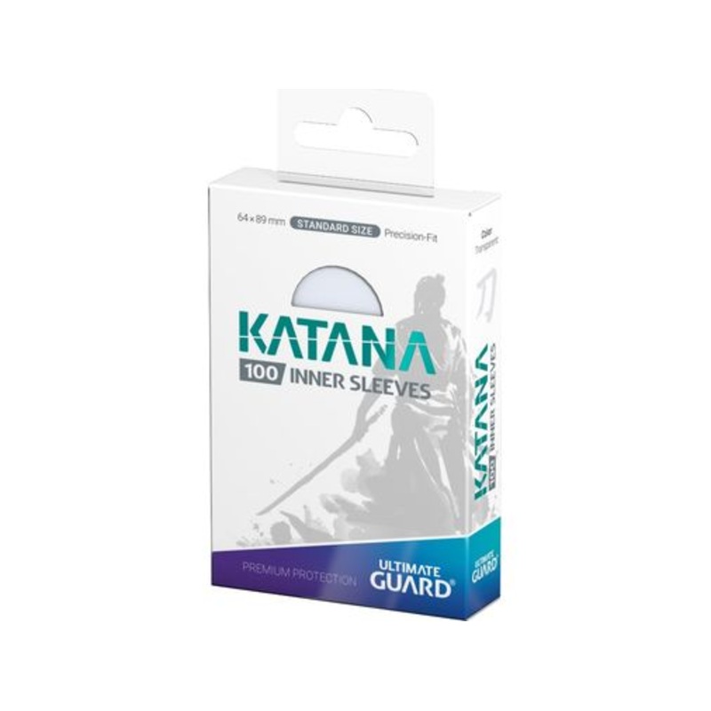 Ultimate Guard - Katana Sleeves - Standard - Transparent - Inner Sleeves