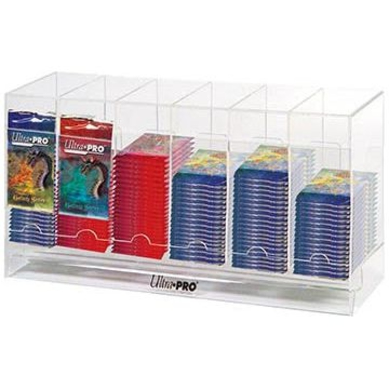 Ultra Pro - Acrylic 6 Slot Dispenser For Packs of Cards