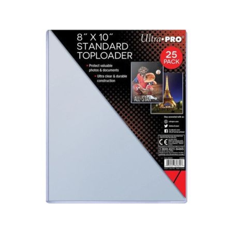 Ultra Pro - Top Loaders - 8 x 10 Fits Sleeves