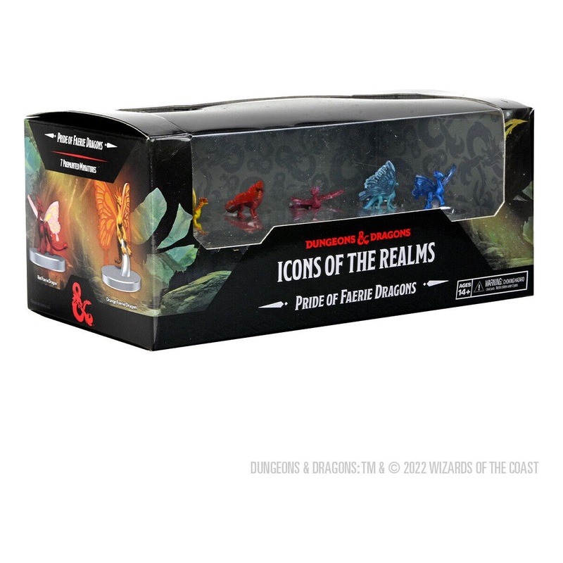Wizards of the Coast - Dungeons and Dragons - Icons of the Realms - Pride of Faerie Dragons