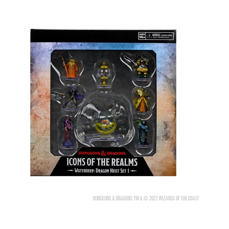 Wizards of the Coast - Dungeons and Dragons - Icons of the Realms - Waterdeep Dragon Heist - Set 1