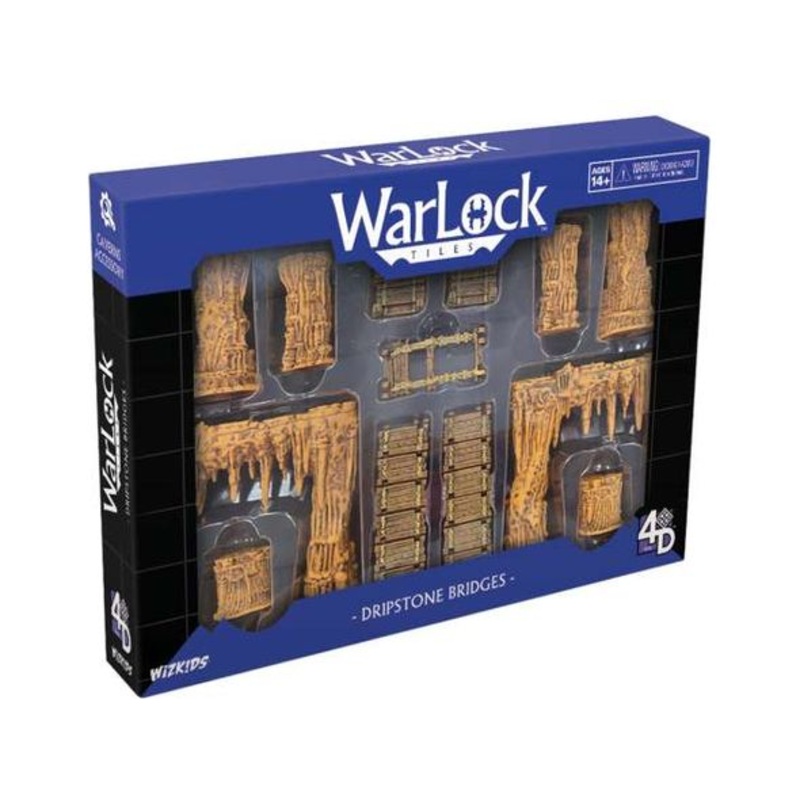 Wizkids - 4D Tiles - Warlock Tiles - Dripstone Bridges
